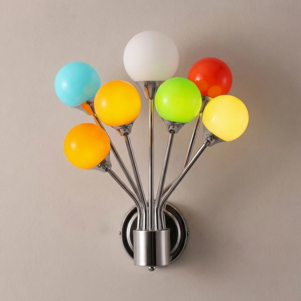 Colorful Balloon Wall Sconce