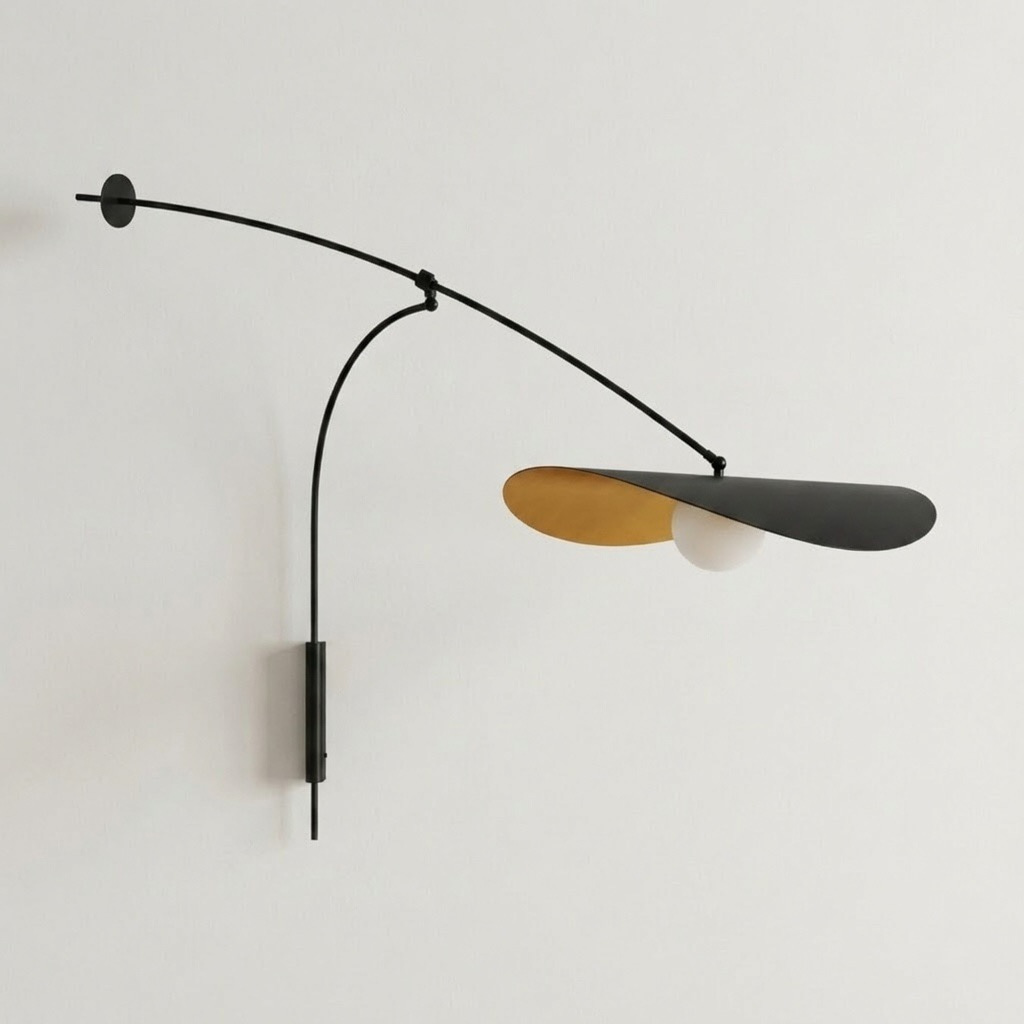 Arc Leaf Wall Light