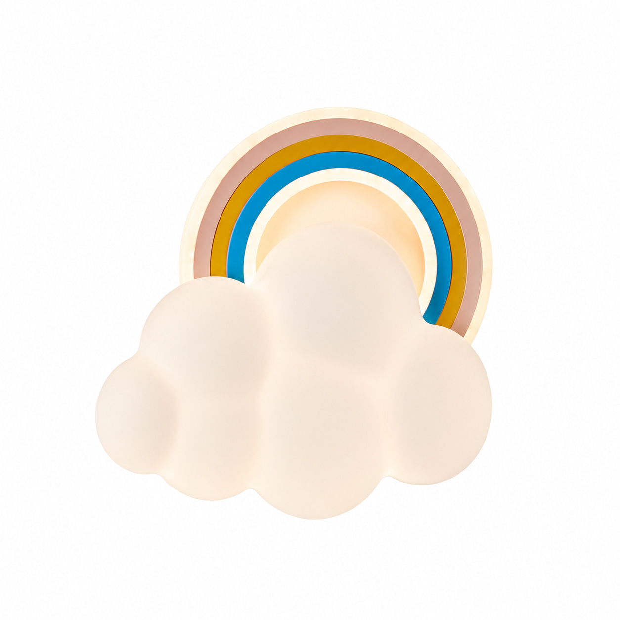 Cloud Rainbow Kids Wall Light