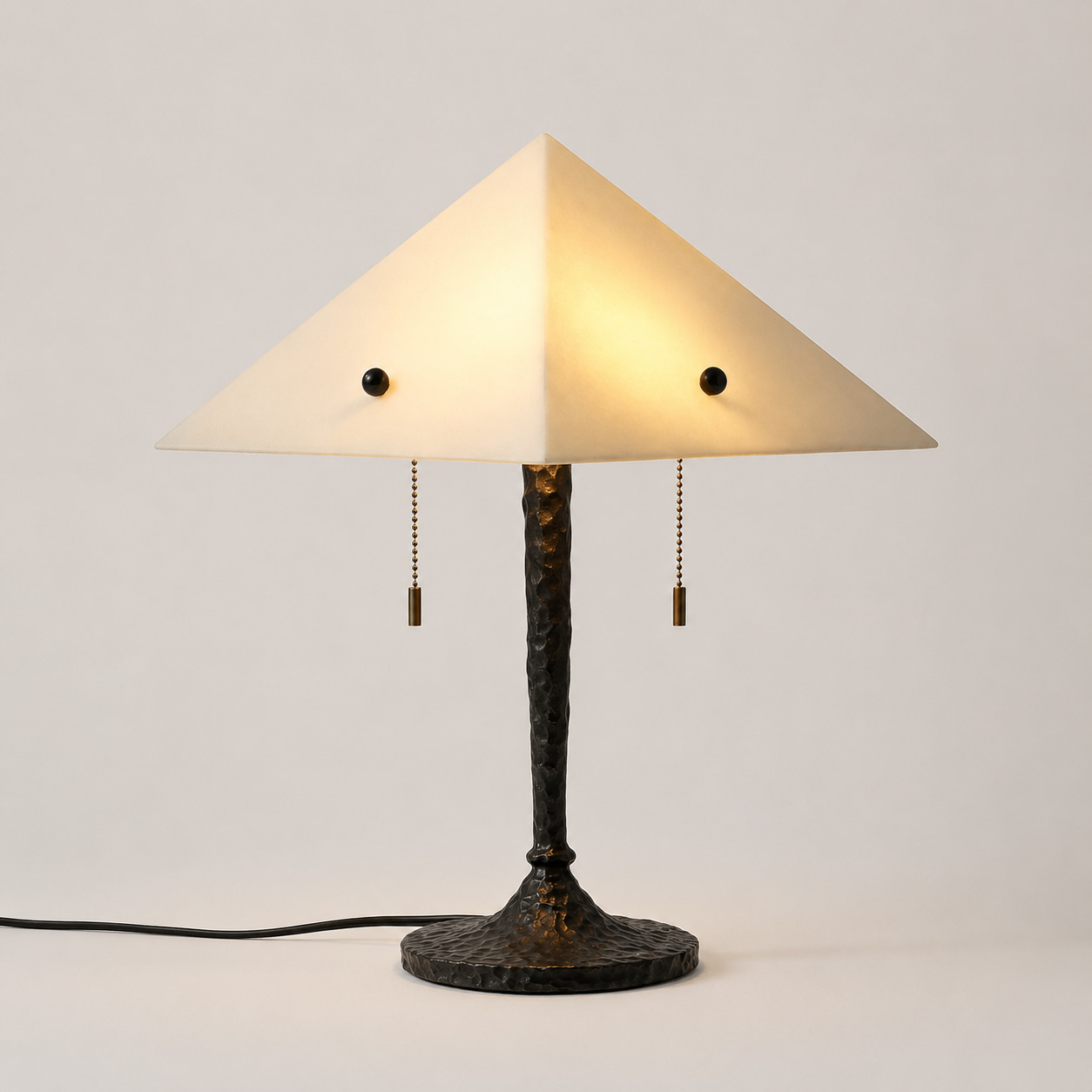 Pyramid Shade Table Lamp