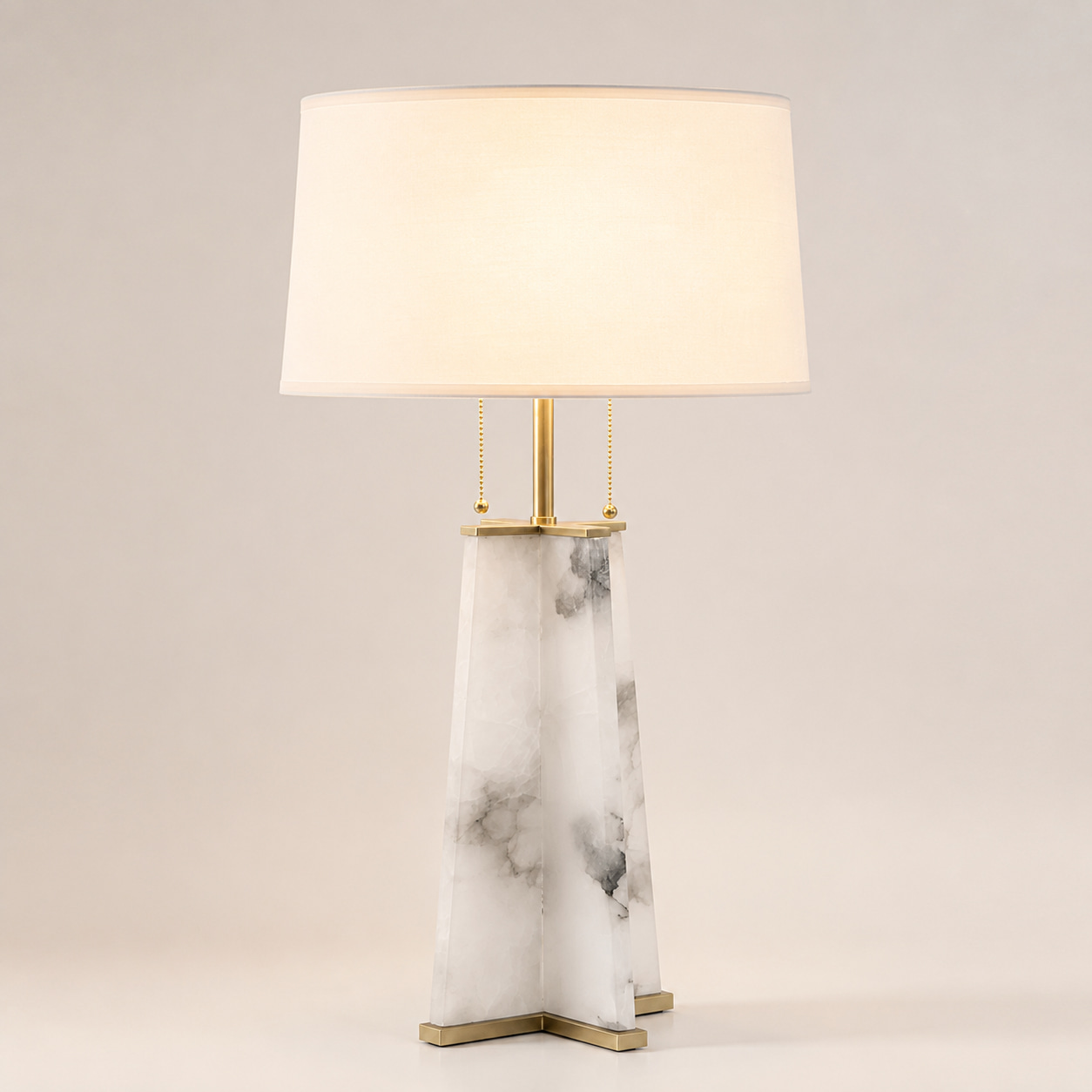 The Cloud Vein Marble Table Lamp