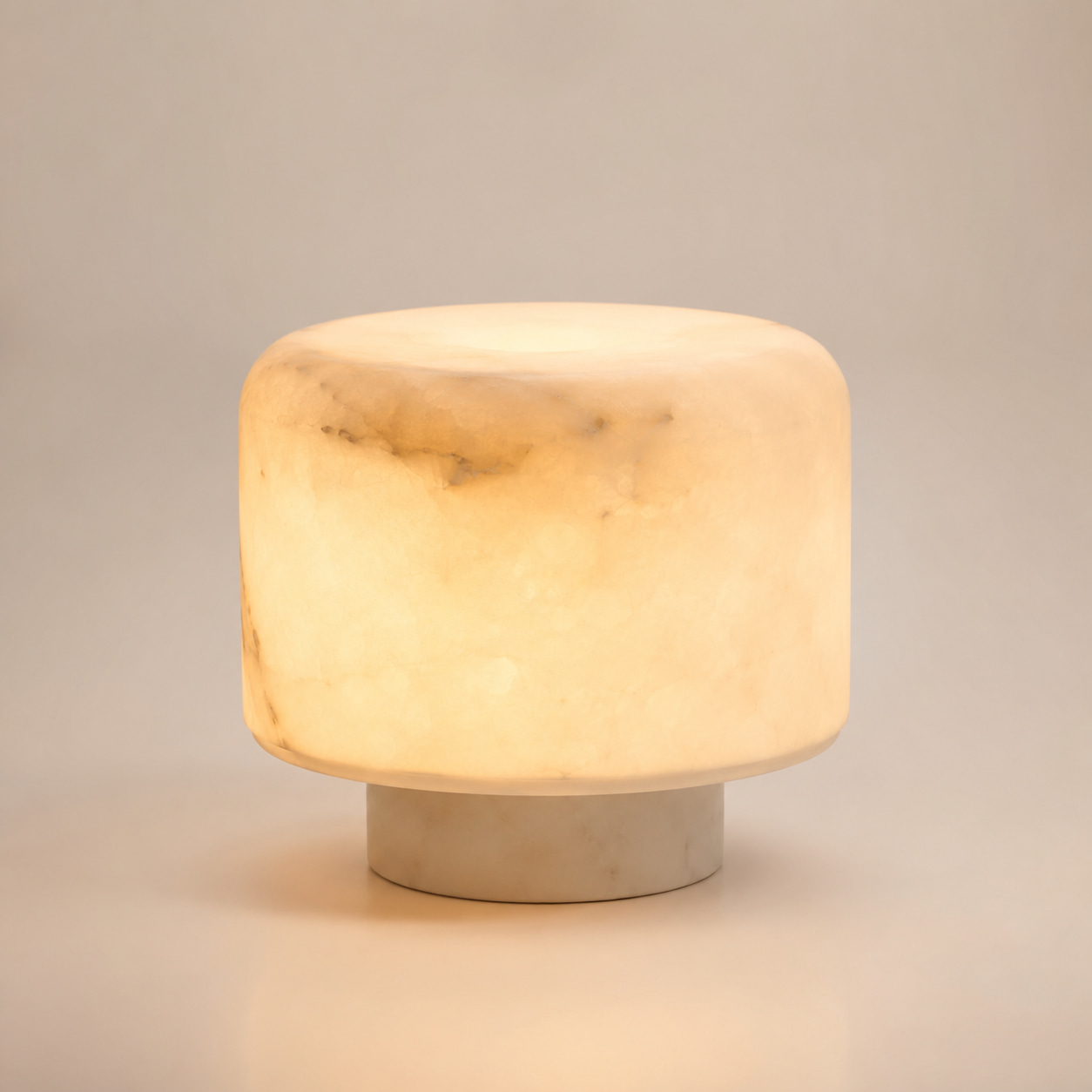 Cloud Stone Rounded Table Lamp