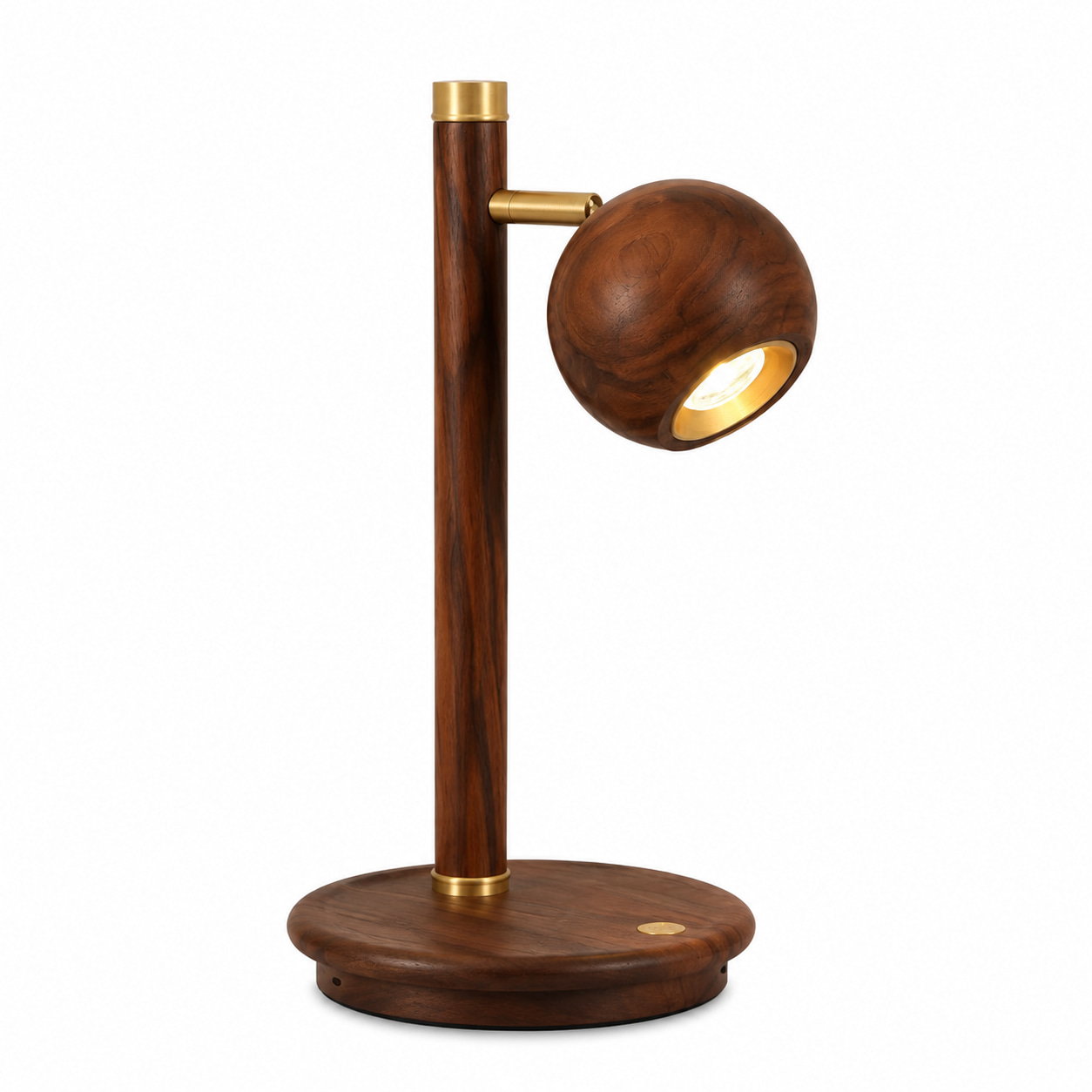 Orbit Wood Table Lamp