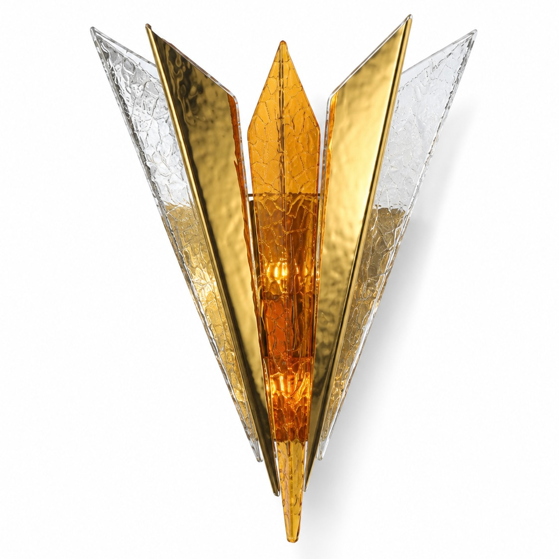 Golden Flight Cascade Chandelier