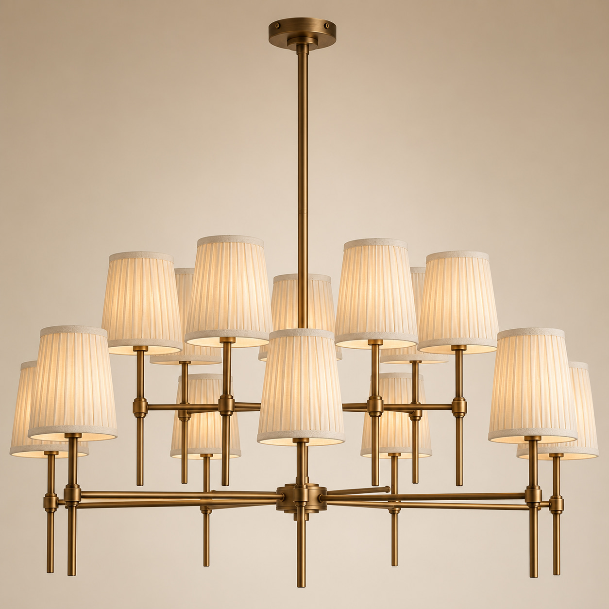 Gilded Harmony Chandelier