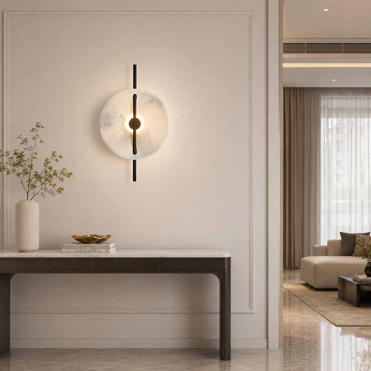 Eclipse Halo Wall Light