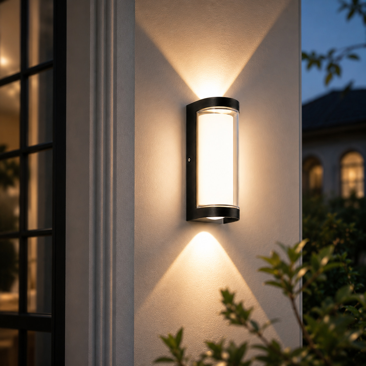 Up Down Cylindrical Outdoor Wall Lamp