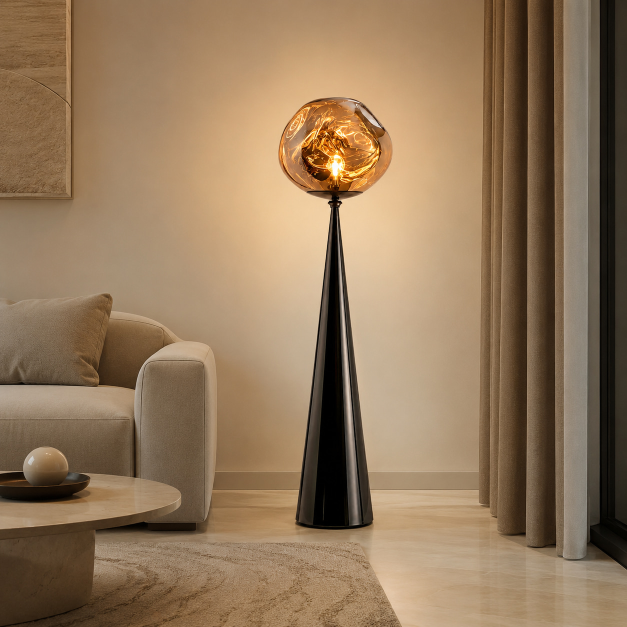 Molten Halo Floor Lamp