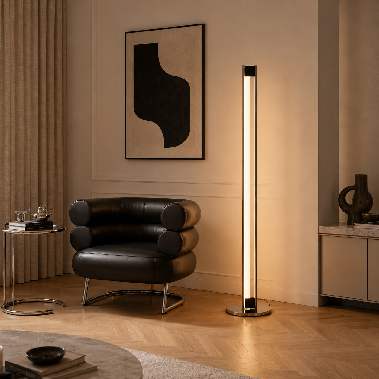 Linear Glow Floor Lamp