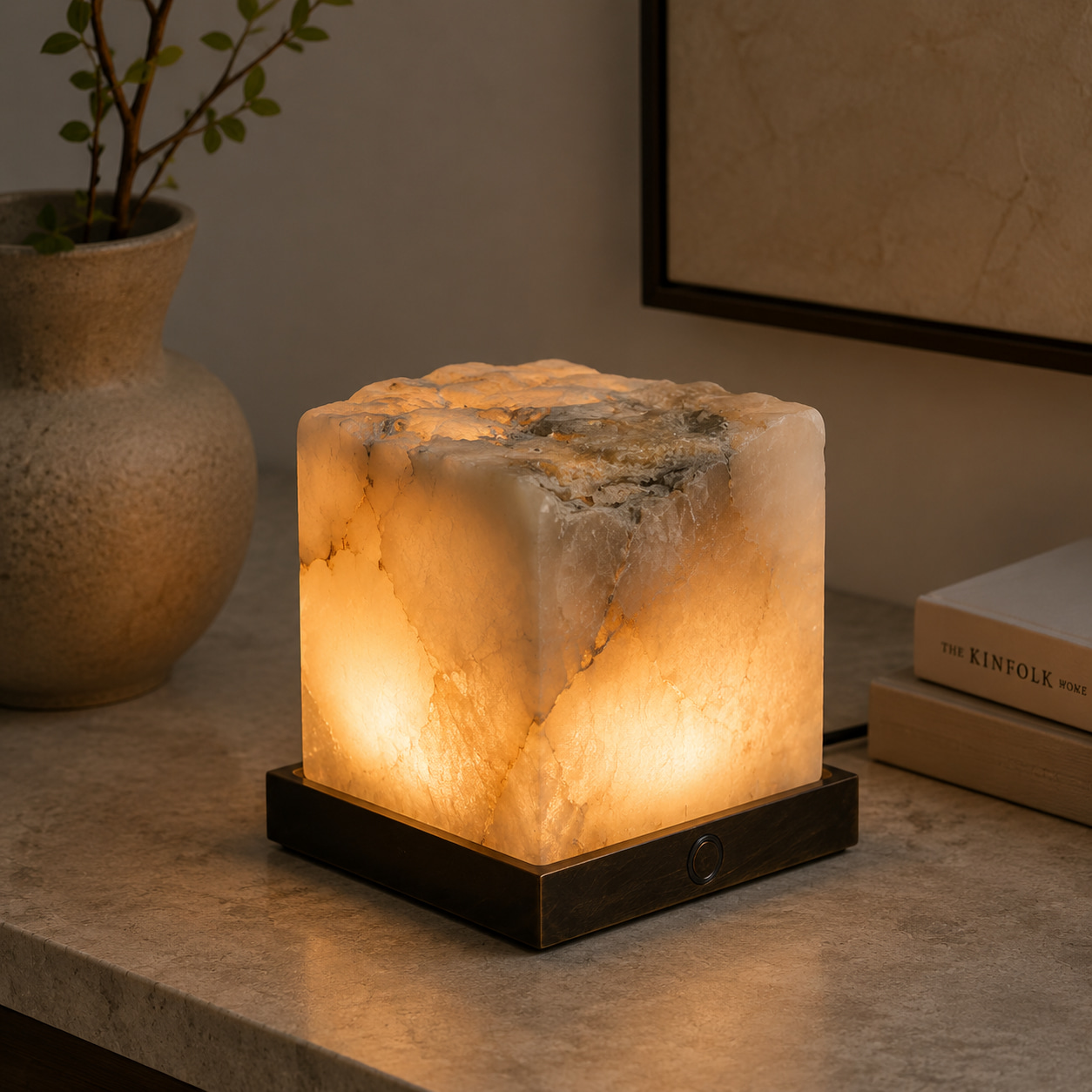 Mountain Jade Light Sculpture