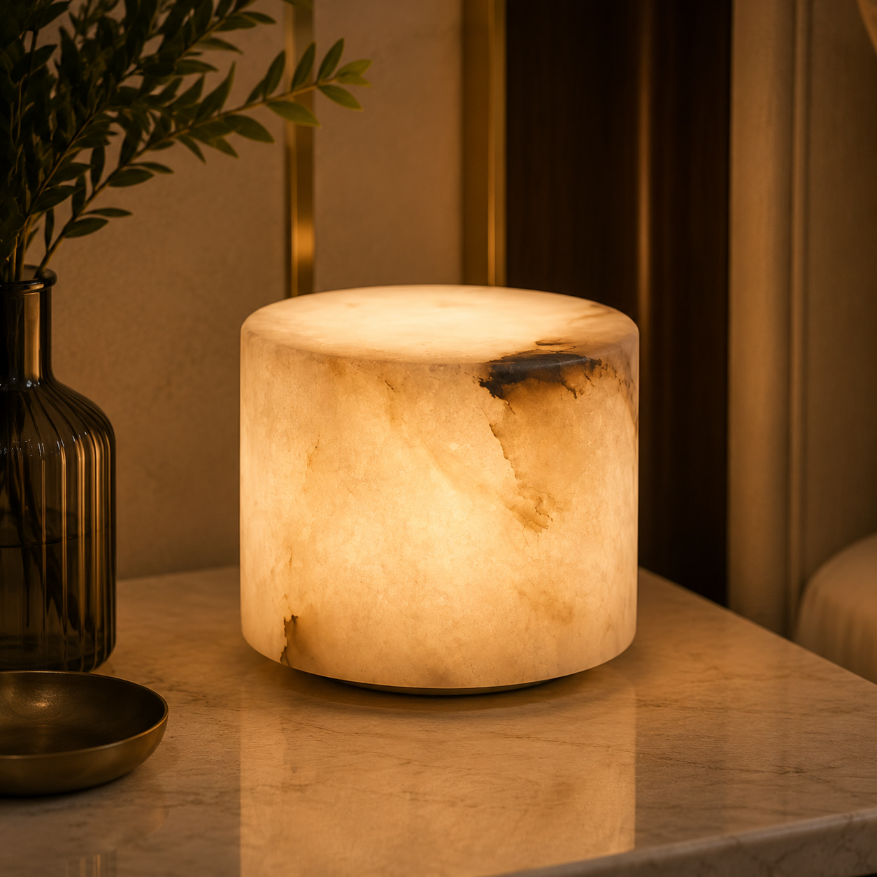 Stone Aura Lamp
