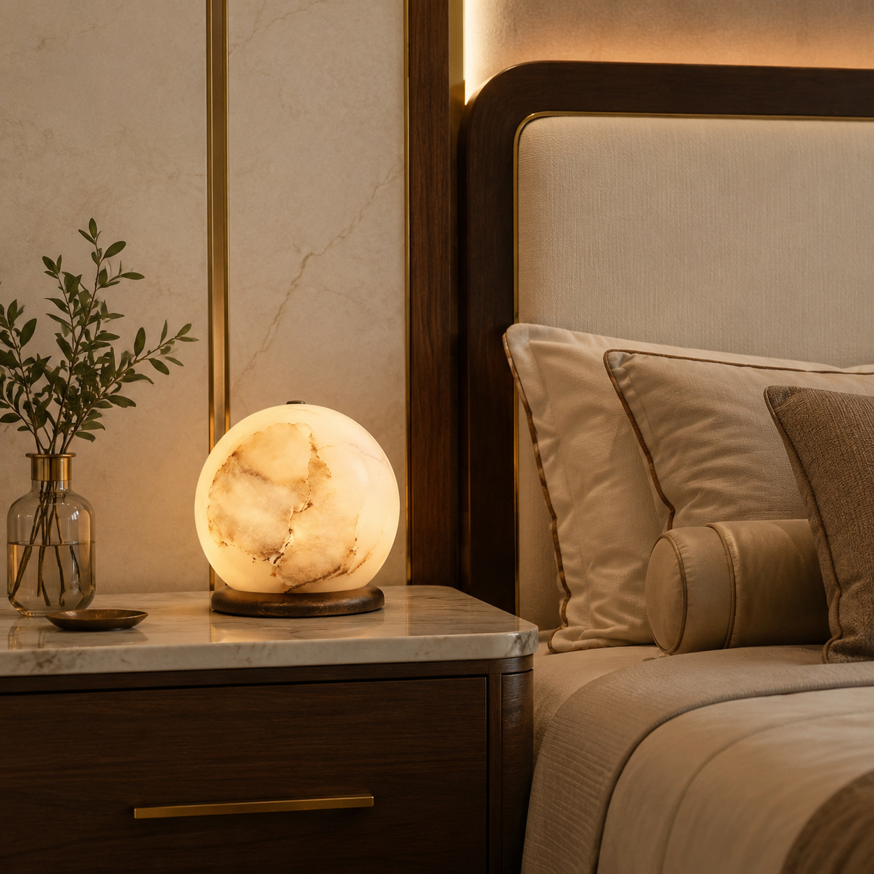 Jade Cloud Stone Lamp