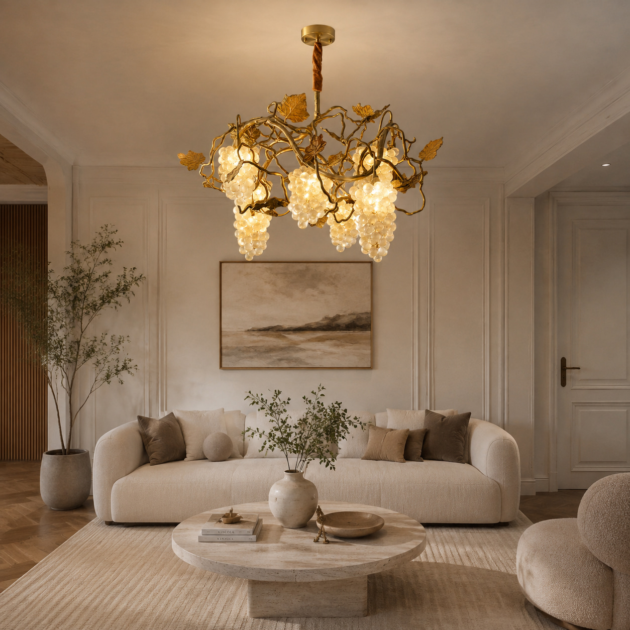 Grapevine Cluster Chandelier