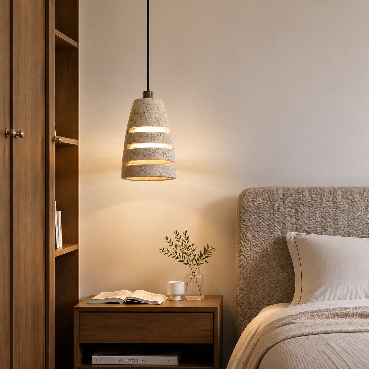 Sandstone Layer Pendant Light