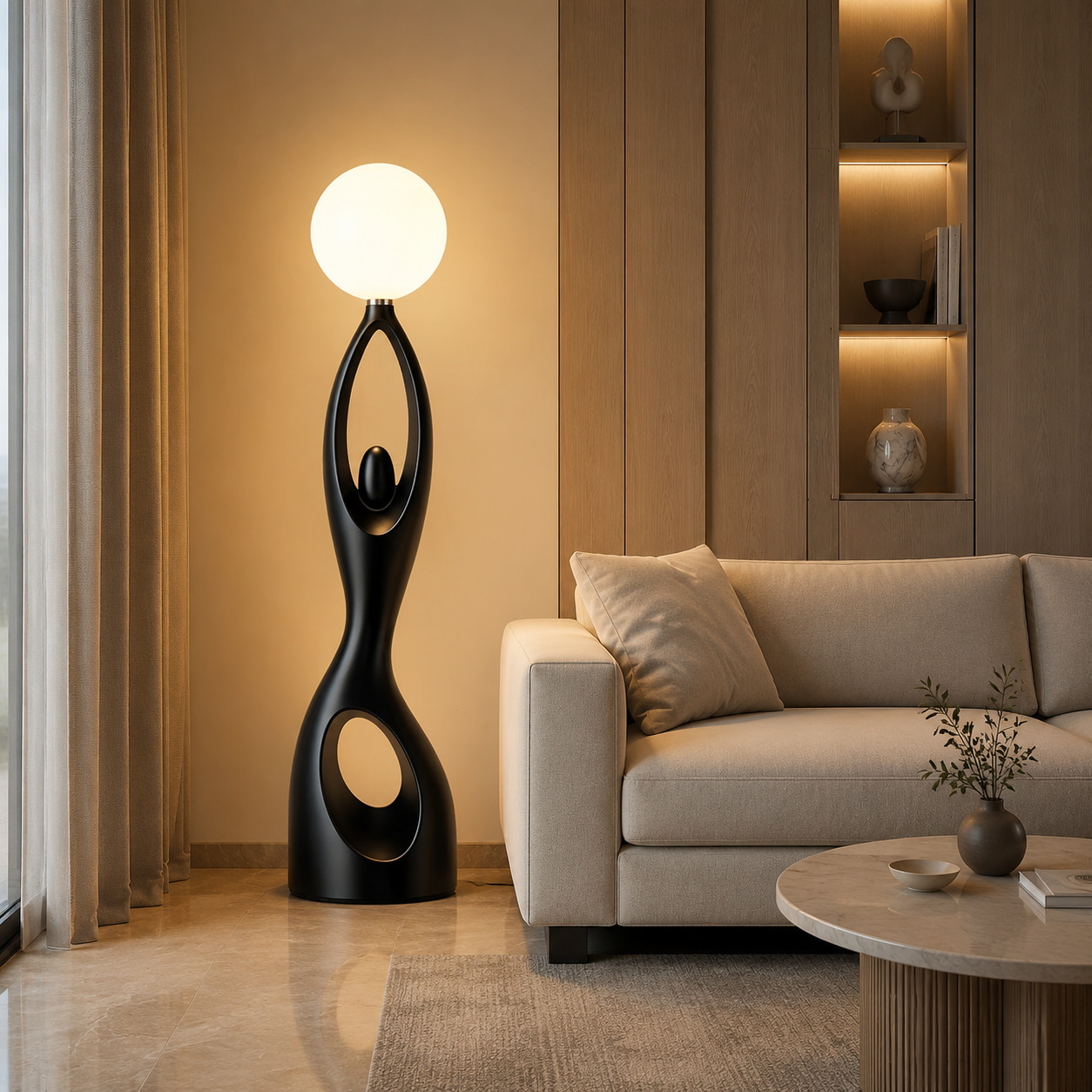 Stellar Ring Floor Lamp