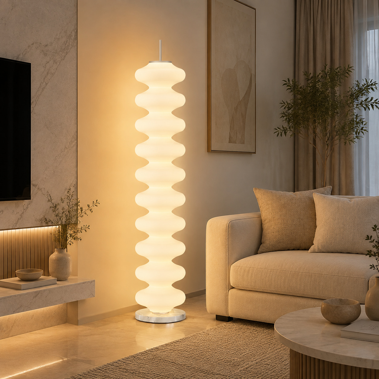 Ripple Illusion Floor Lamp