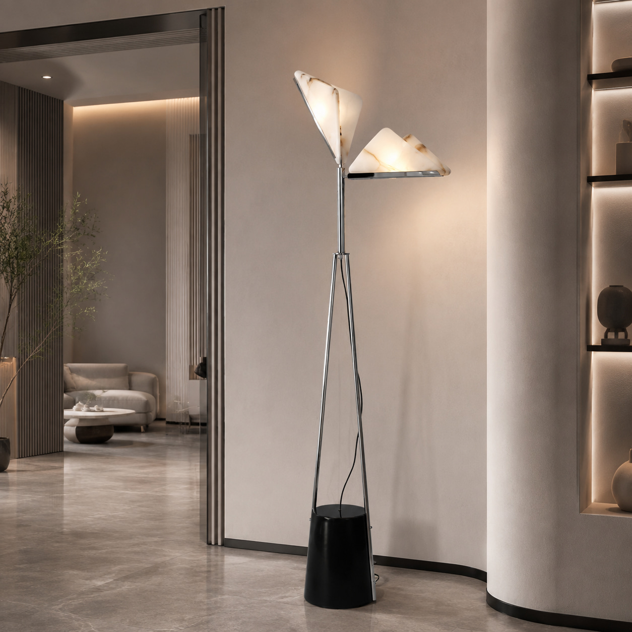 Featherlight Floor Lamp