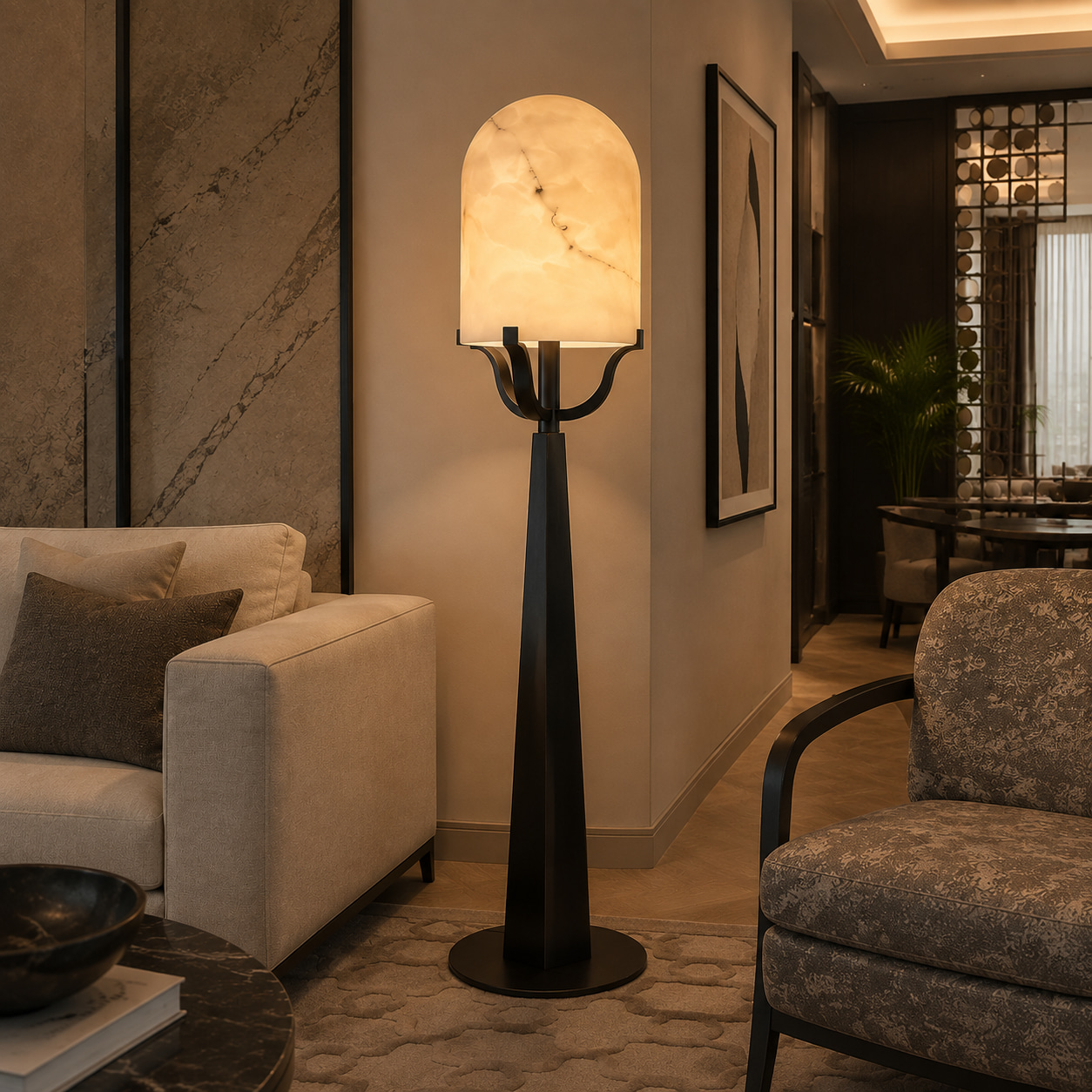 Cloud Dome Floor Lamp