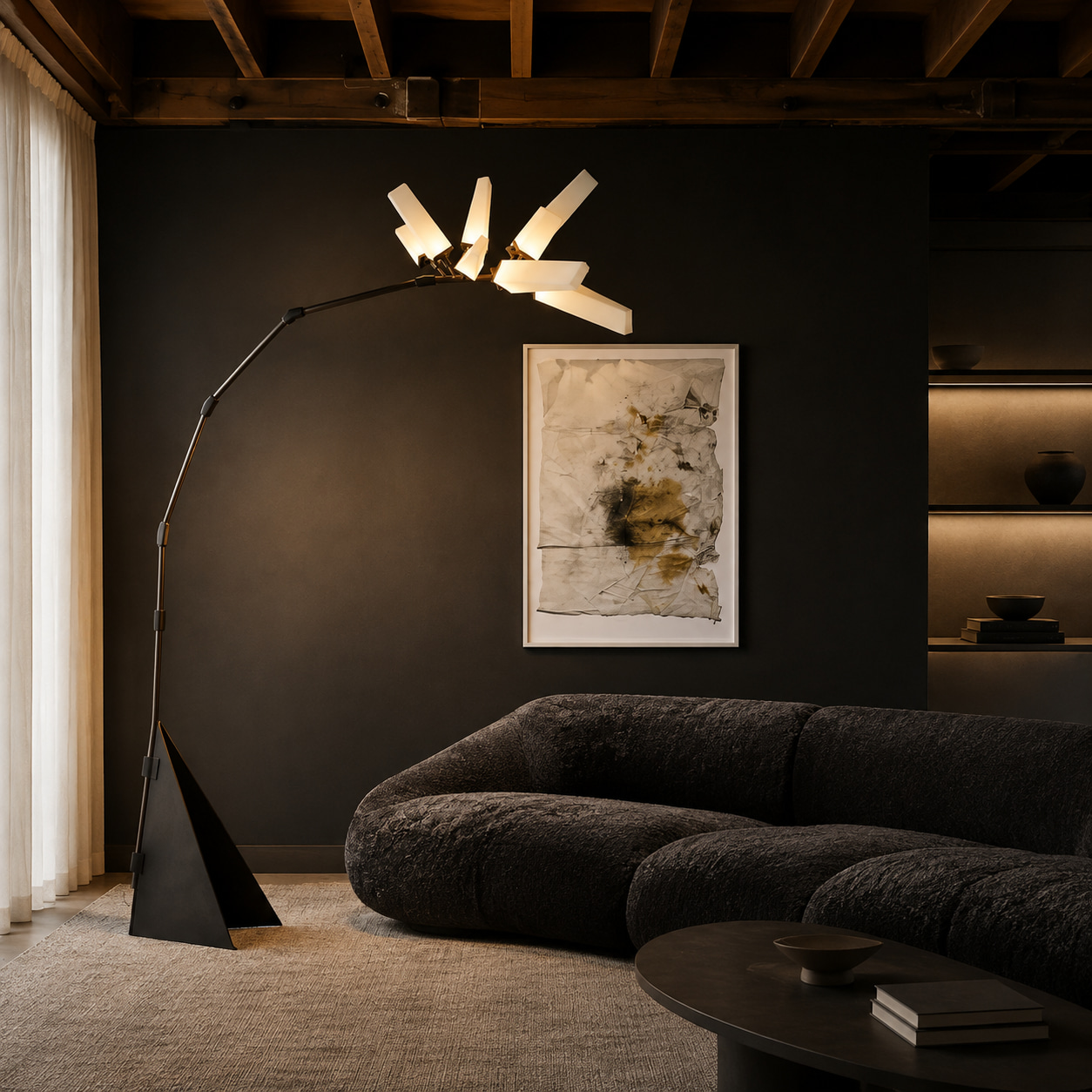 Wing Arc Floor Lamp