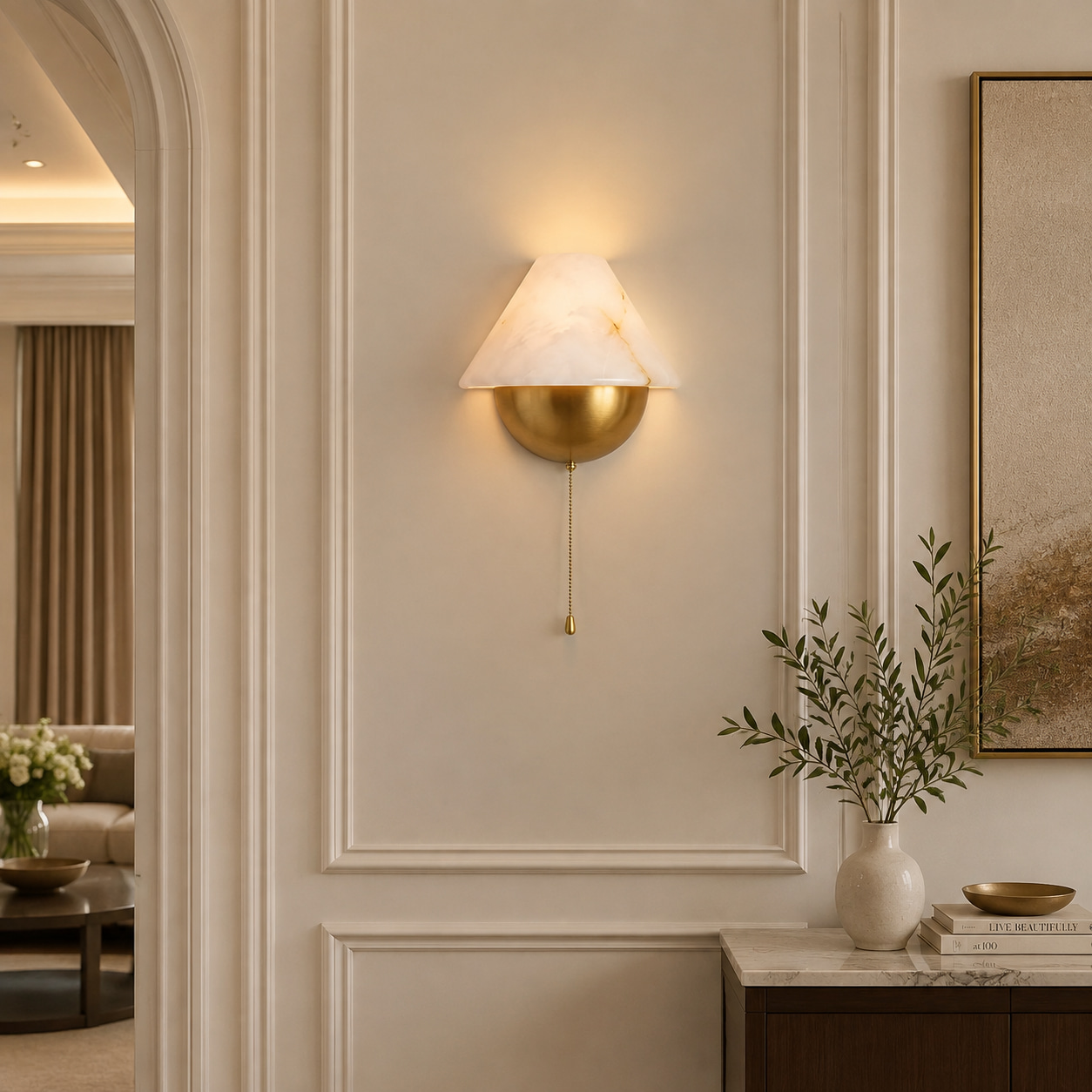 Jade Mist Wall Lamp