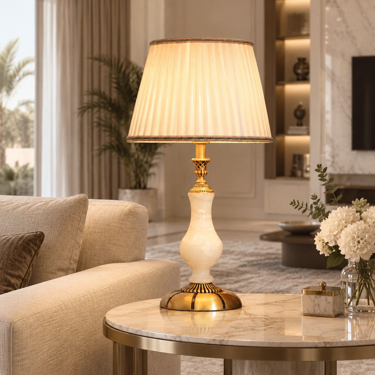 Gilded Grace Table Lamp